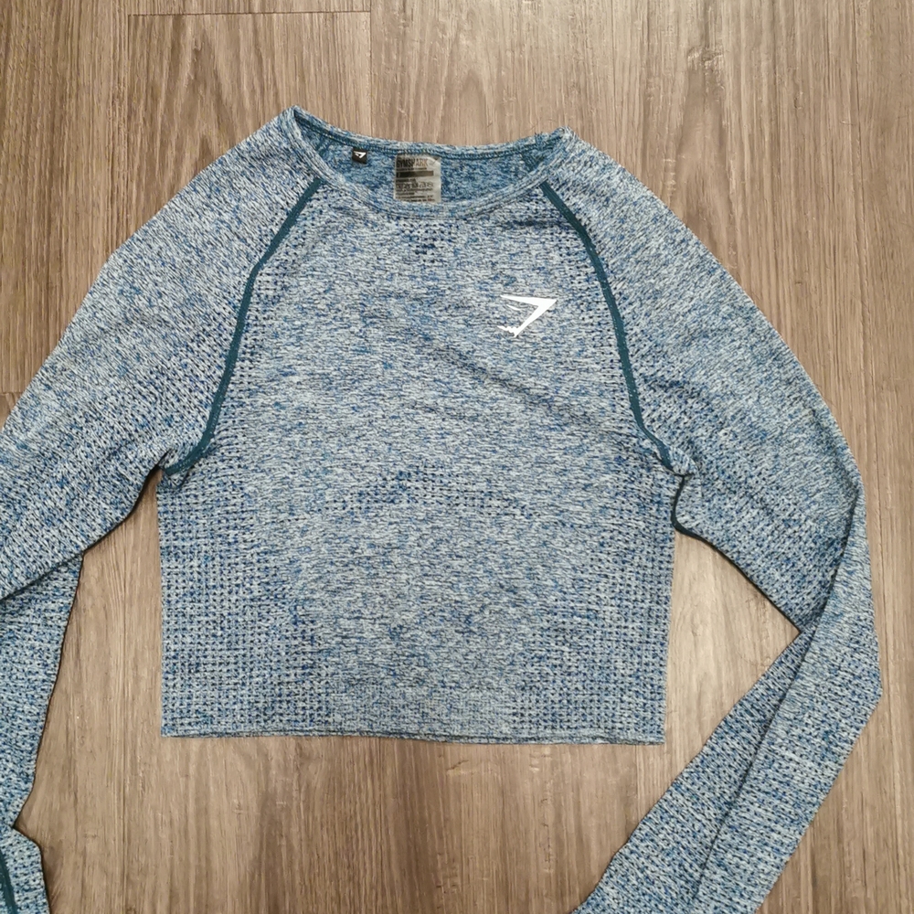 Gymshark vital seamless long sleeve crop top